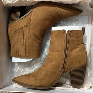 Brown Ankle Boots